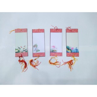 combo 10 tờ giấy viết thư pháp cở nhỏ 7x17cm đủ mẫu