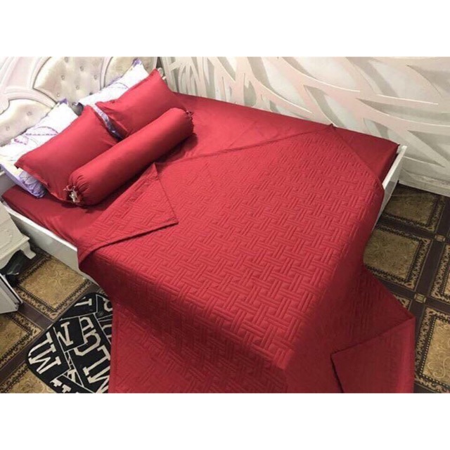 Bộ ga chăn gối satin