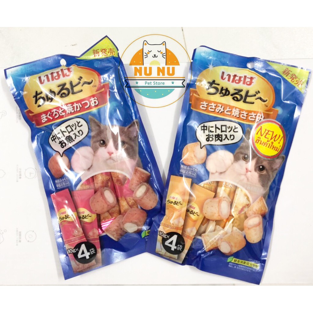 Bánh thưởng cho mèo CHURU BEE - 4 tuýp/gói