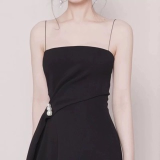 Váy 2 dây sang , đỏ đô và đen
