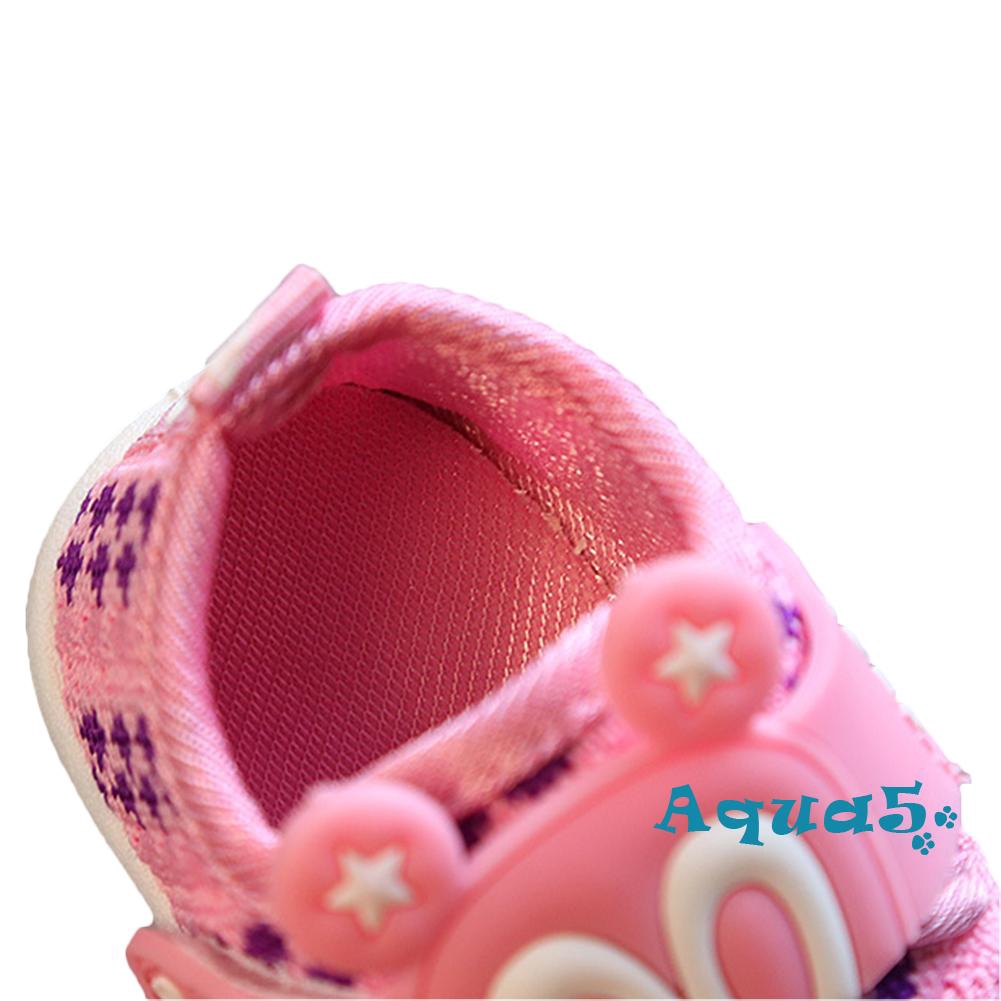 Giày lưới mềm thoáng khí thời trang dễ thương cho trẻ từ 0 đến 1 tuổi