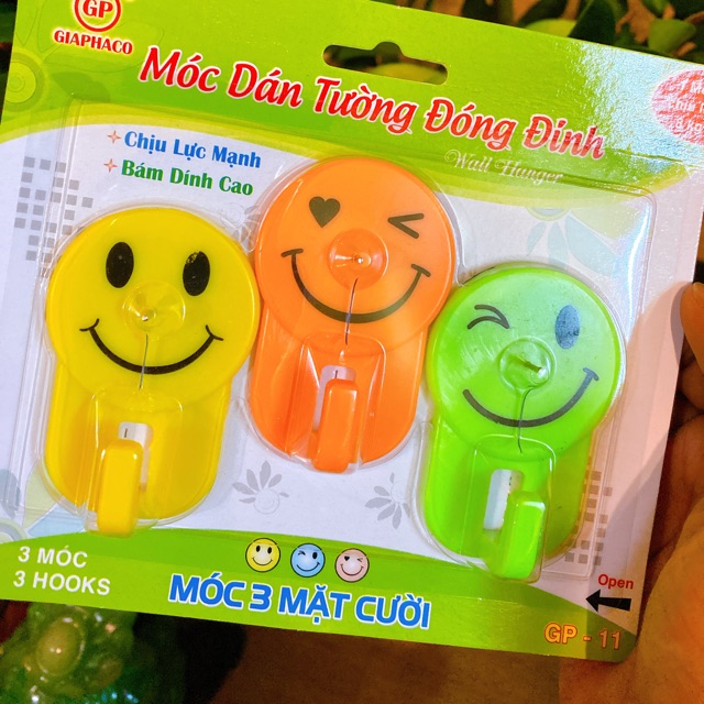 (GIÁ RẺ NHẤT) Móc Dán Tường Đóng Đinh Siêu Dính