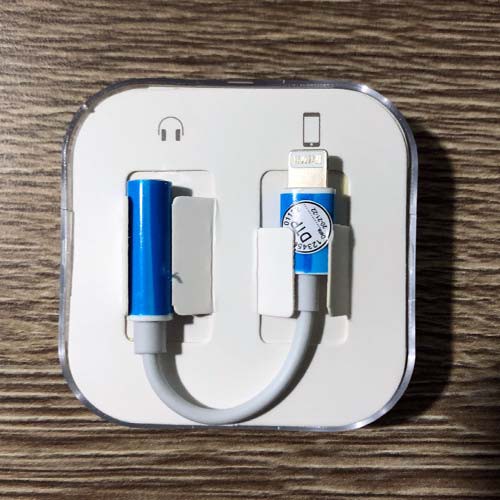 Cáp chuyển đổi cổng Lightning iPhone sang jack tai nghe 3.5 mm [BẢO HÀNH 1 ĐỔI 1]-Phụ Kiện Nhật Linh