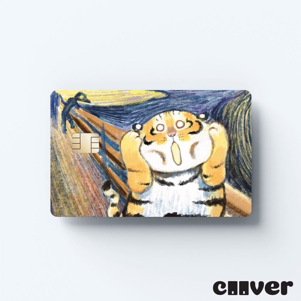 TIGER ARTWORK – Miếng dán thẻ FREESHIP – Thẻ ngân hàng/thẻ ATM, thẻ chung cư, thẻ thang máy, thẻ gửi xe,... COOVER