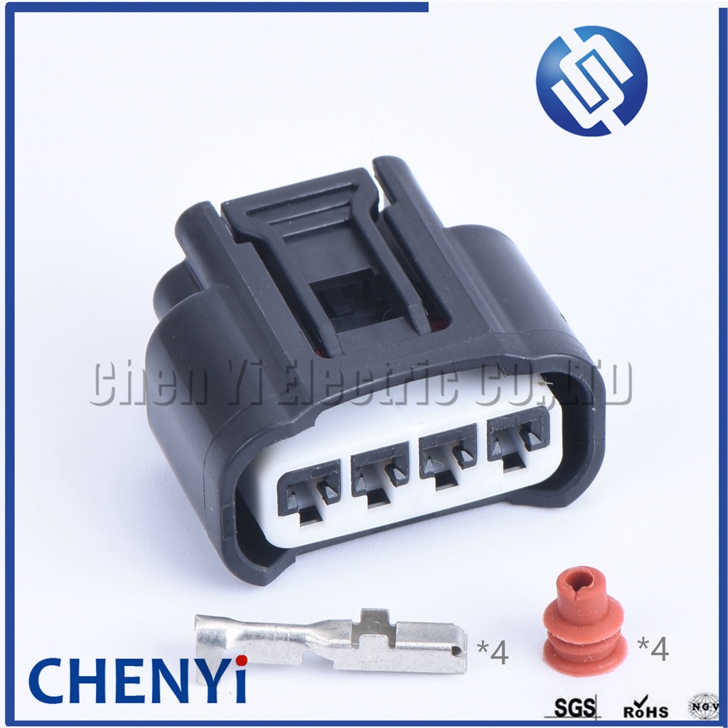 1 Cuộn Dây Đánh Lửa Điện 4 Chấu Chống Nước 90980-11885 Cho Camry Corolla Rav4 7283-7449 - 30 Vios Camry Wish Estima Alphard Plug