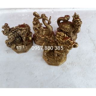 Bộ tứ linh Long Lân Quy Phượng