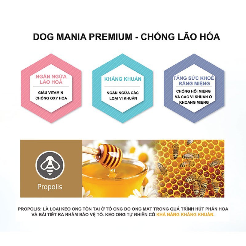 THỨC ĂN DẠNG HẠT HOÀN CHỈNH CHO CHÓ Dog Mania Túi 5kg Nhập khẩu từ Hàn Quốc