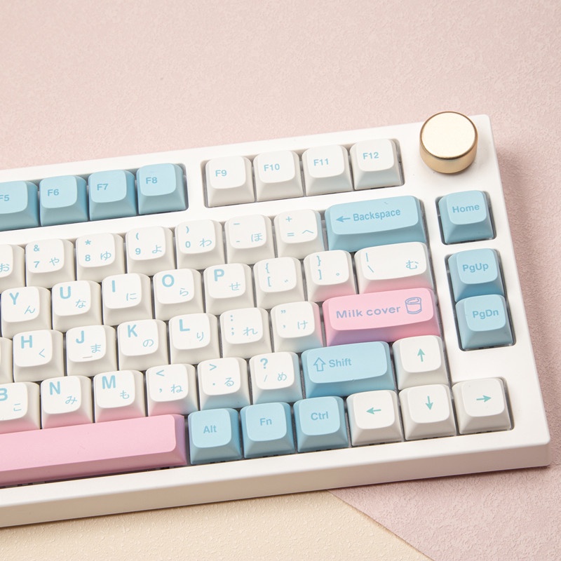 Nắp sữa keycap XDA Profile PBT Dye thăng hoa bàn phím cơ bộ keycap 127 phím