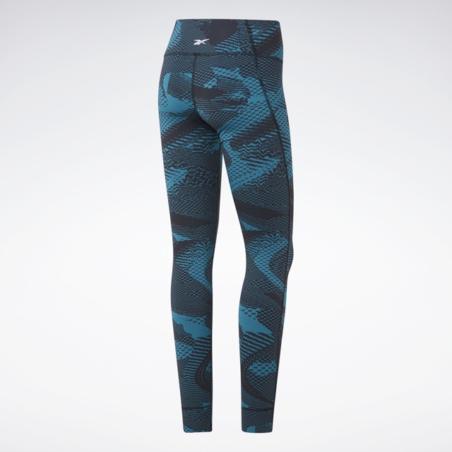 Quần thể thao Nữ REEBOK Reebok Lux Tight 2.0- Geo Static Jacquard FK7067