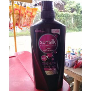 Dầu gội Sunsilk óng mượt rạng ngời 650g