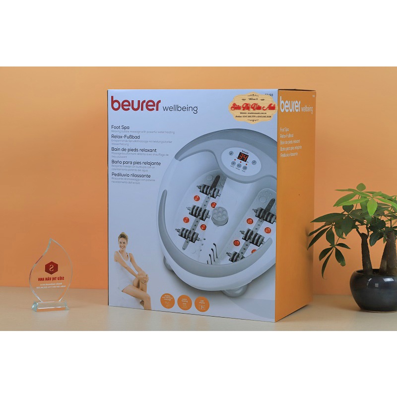 Bồn ngâm chân massage Beurer FB50 Nhập khẩu Đức