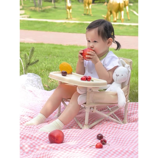 Ghế ăn dặm gấp gọn HOO BOOSTER Hàn Quốc