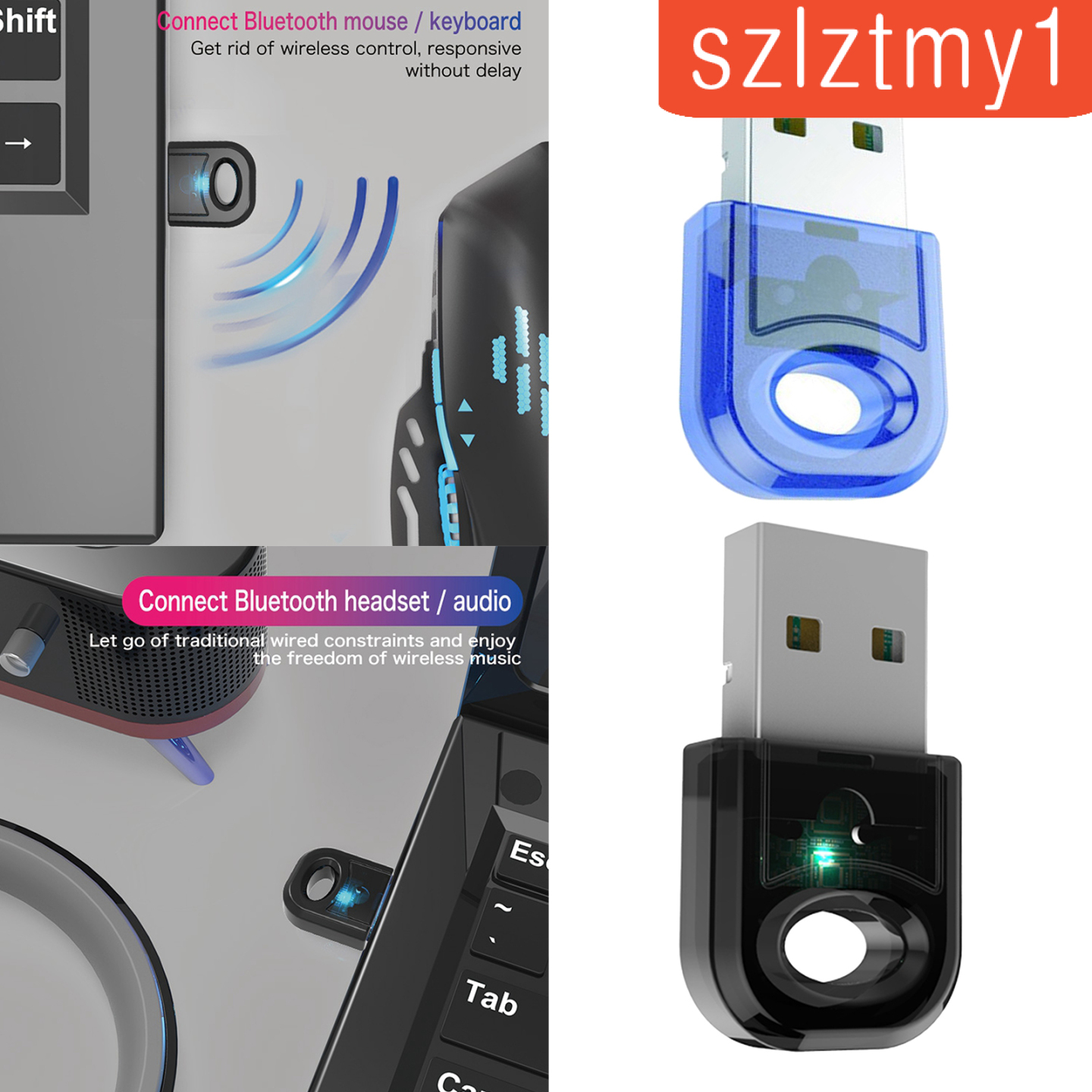 Bộ Chuyển Đổi Usb Không Dây Bluetooth 5.0 Cho Windows 7 8 10 Pc Laptop | BigBuy360 - bigbuy360.vn