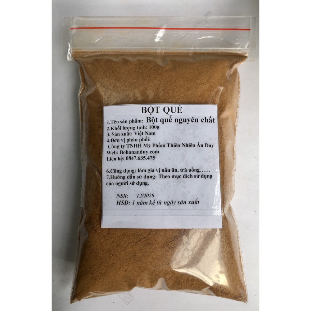 BỘT QUẾ NGUYÊN CHẤT LOẠI I 100g