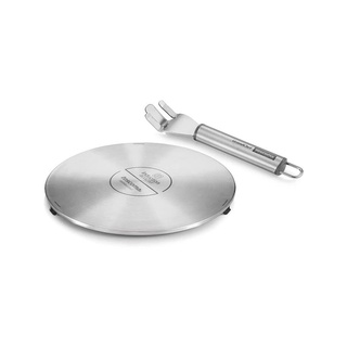 Đĩa chuyển nhiệt bếp từ Tescoma 21cm, miếng chuyển nhiệt dành cho nồi không nhận bếp từ , miếng chuyển nhiệt bếp điện