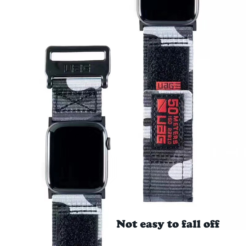 Dây Đeo Nylon Cho Đồng Hồ Thông Minh Apple Watch 8 7 SE 6 5 4 3 2 1 Iwatch 49mm 45mm 44mm 42mm 40mm 38mm