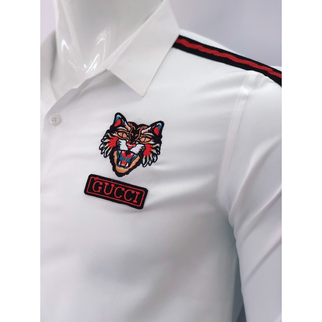 Áo Sơ Mi LoGo - ÁO Sơ Mi Nam Trắng Đen Cực Chất | BigBuy360 - bigbuy360.vn