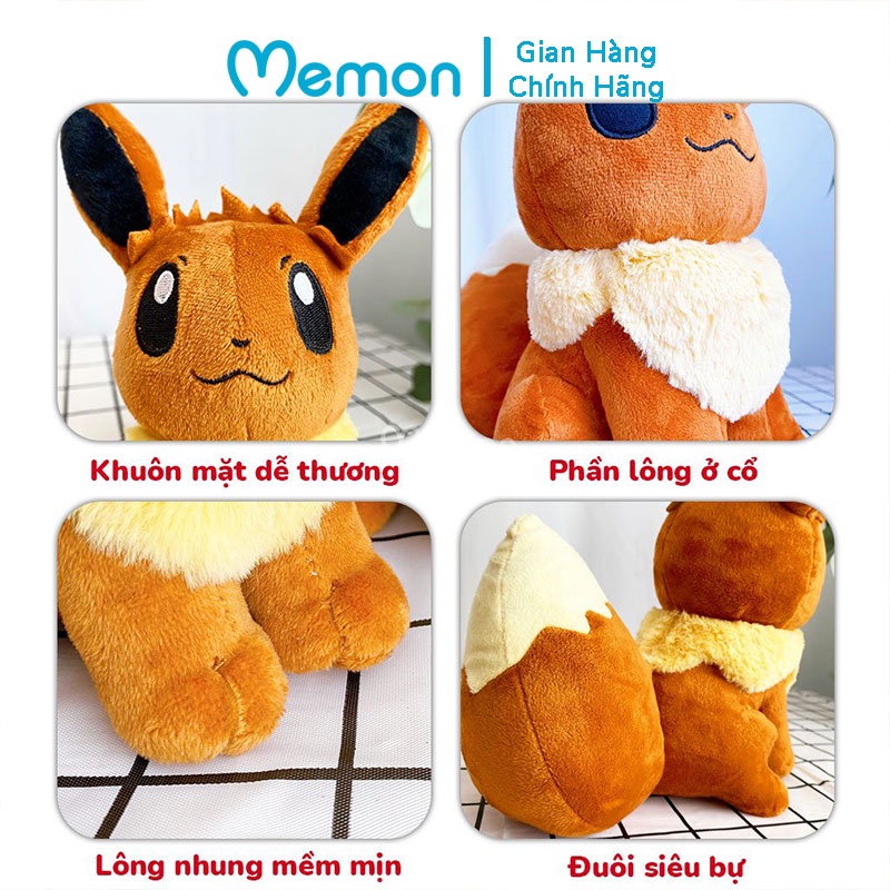 Gấu Bông Eevee Pokemon Cao Cấp Memon