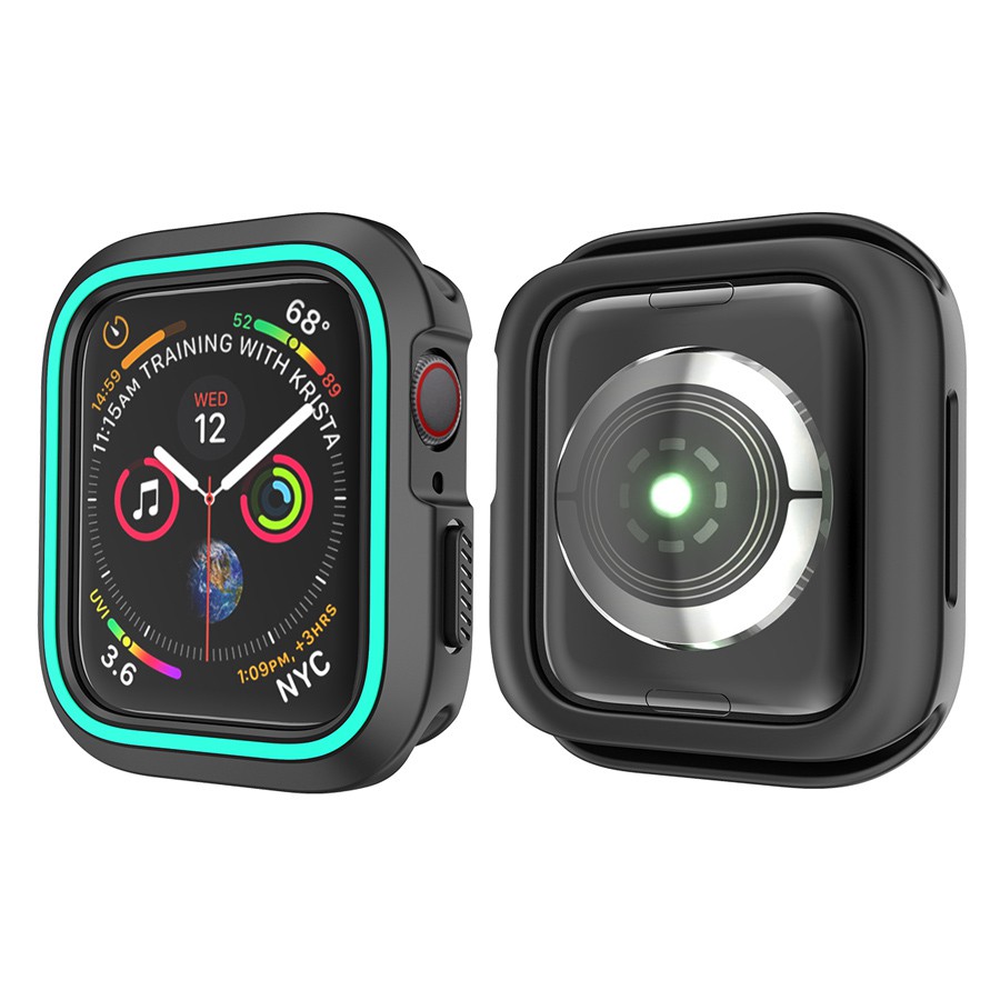 Ốp Silicone DẻO BảO Vệ Cho ĐồNg Hồ apple 4 44mm 40mm
