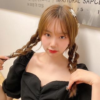 Kẹp Tóc Hình Bướm Đính Ngọc Trai
