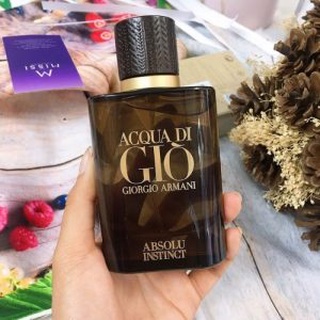 Nước hoa dùng thử Acqua Di Gio Absolu Instinct (Chiết 5ml/10ml/20ml) [Chính Hãng]