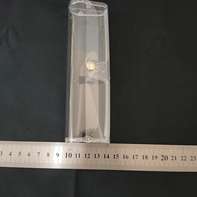 (Tặng khăn lau kính) Hộp đựng kính lão bằng nhựa thiết kể kiểu dáng Hàn Quốc trong suốt, siêu nhẹ, chống xước và va đâp | BigBuy360 - bigbuy360.vn