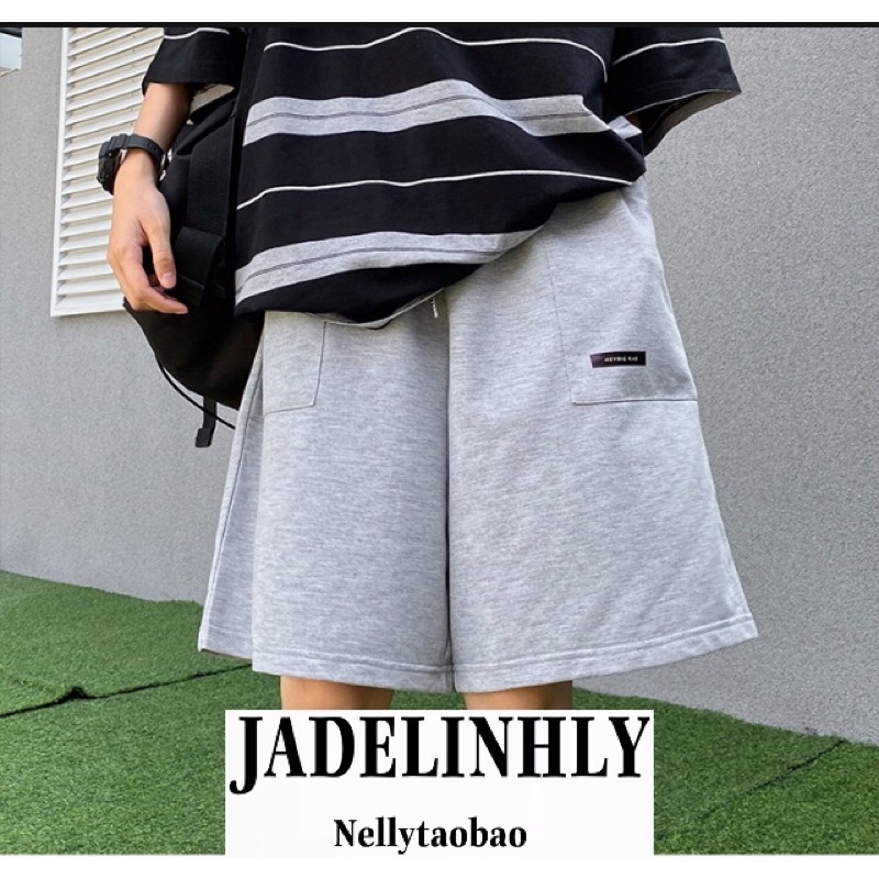 Quần đùi nelly nỉ sale (có sẵn) heybig rab