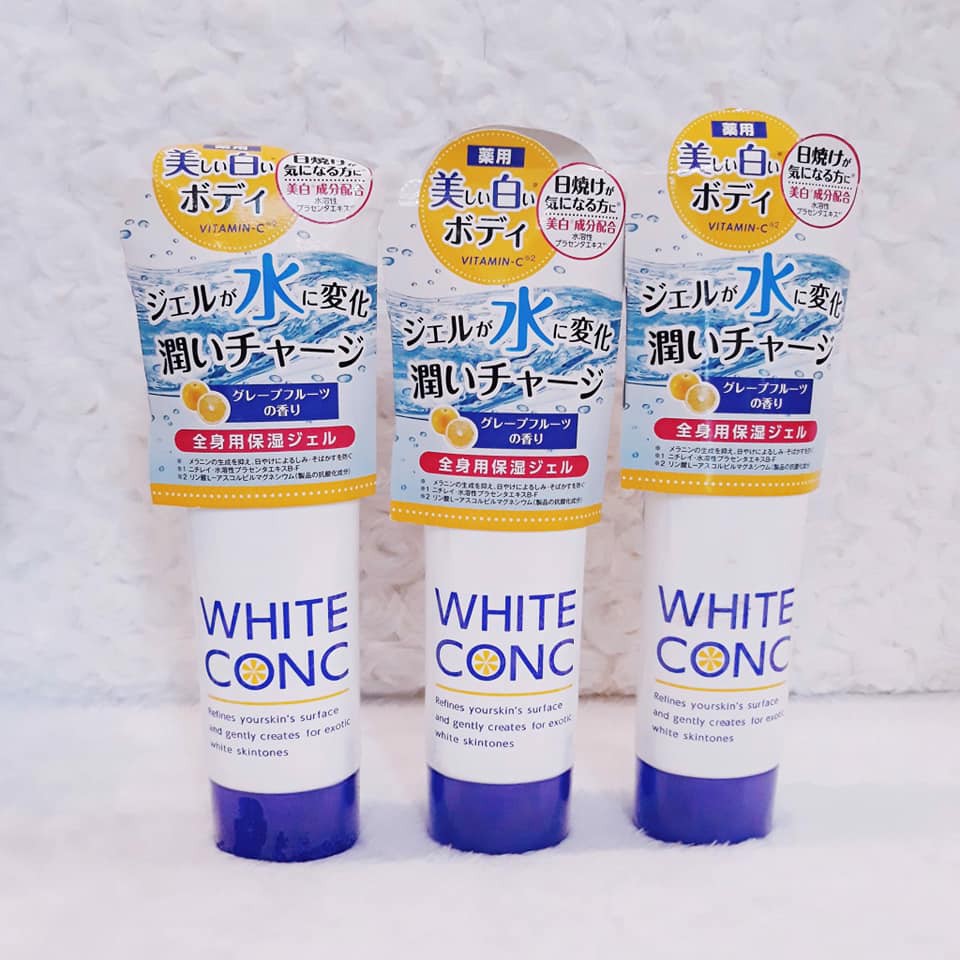 Auth Nhật🍀 Kem Dưỡng Trắng Da Ban Đêm White Conc Watery Cream 90g