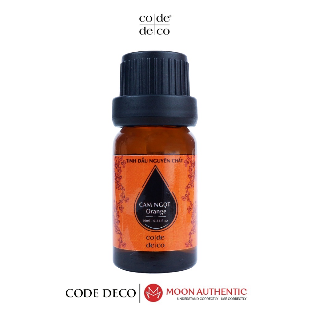 Tinh Dầu Xông Phòng, Khử Mùi Cam Ngọt CODE DECO 10ml