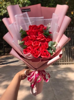 Bó hoa sáp 17 bông