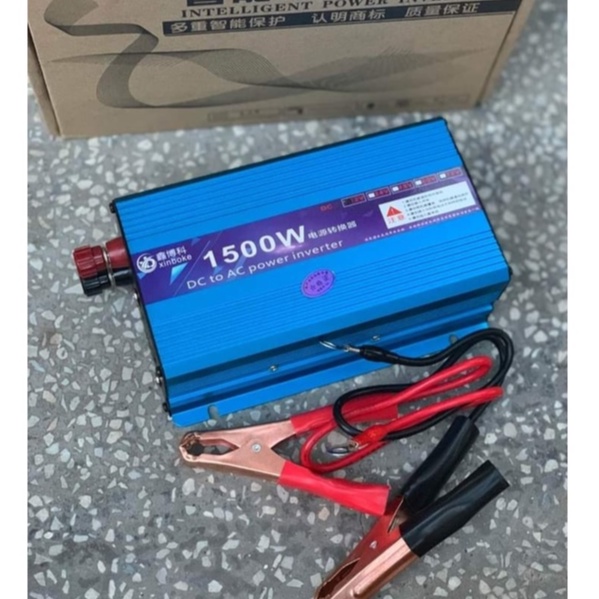 Bộ đổi điện,kích điện từ 12v lên 220v công xuất 1500w
