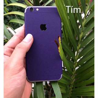 Skin dán nhũ tím iPhone 6/6S