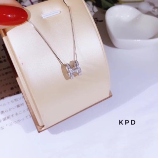 DÂY CHUYỀN MẶT CHỮ H BẠC ITALY CAO CẤP 925