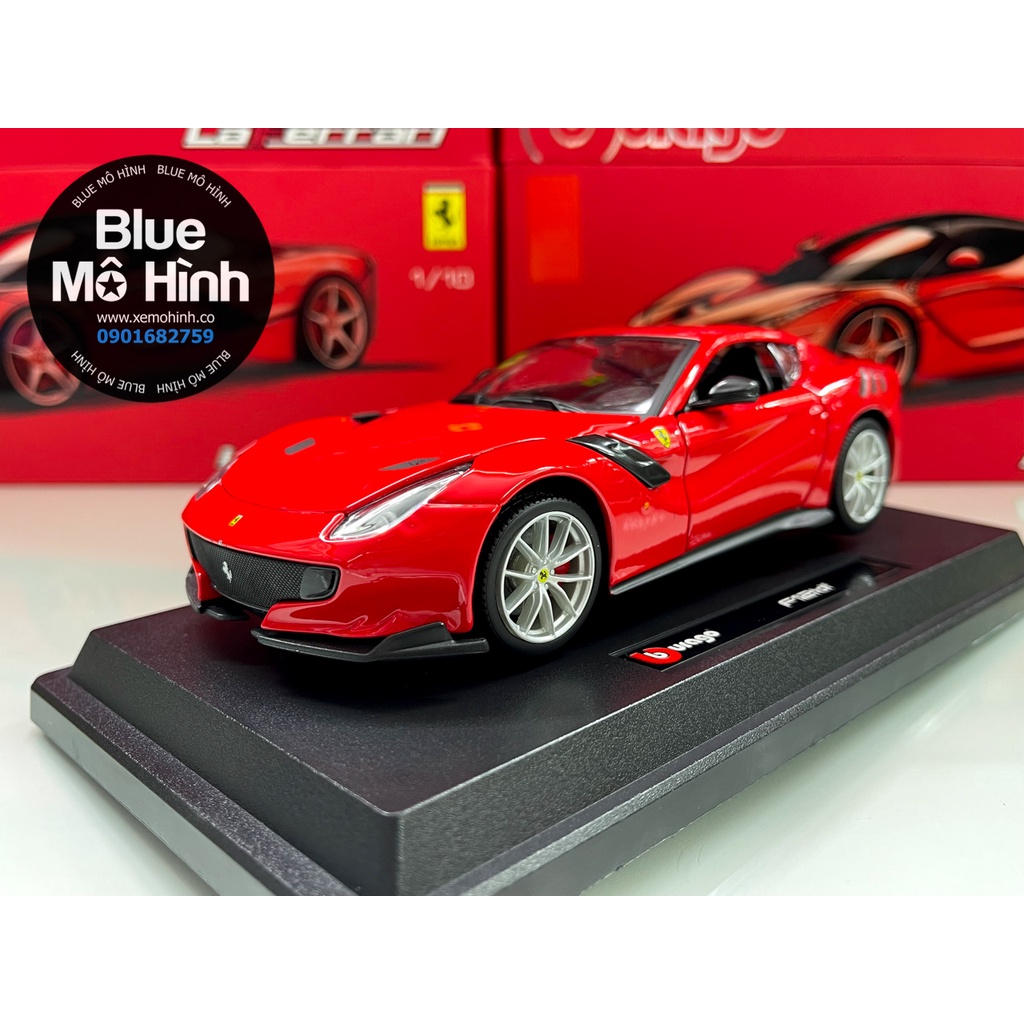 Blue mô hình | Xe mô hình Ferrari F12 TDF Bburago tỉ lệ 1:24