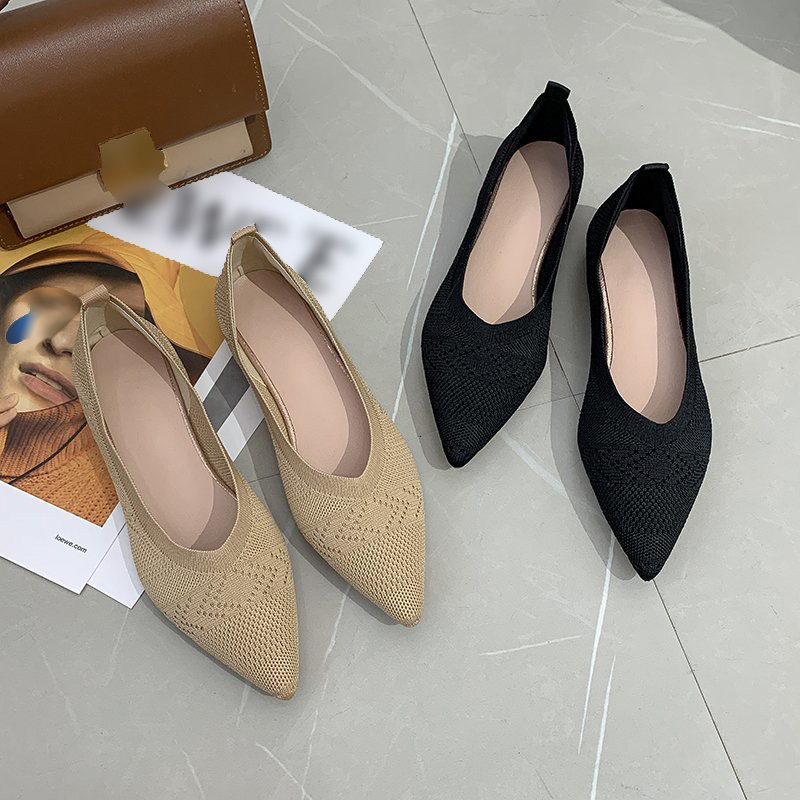 Giày Búp Bê Đế Bằng Xinh Xắn Dành Cho Nữ