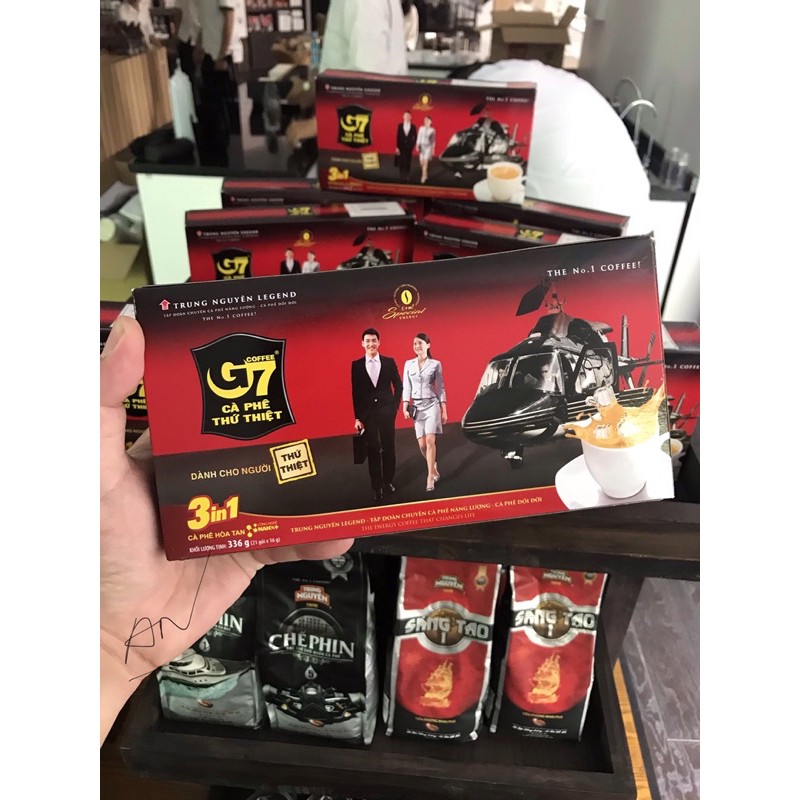 Cà phê G7 hộp 21 gói có tem CÀ PHÊ G7 GIÁ SỈ, Cửa hàng trực tuyến | Shopee