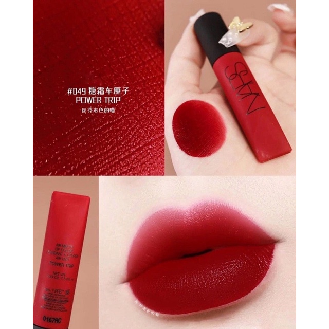 son kem Nars Air Matte lip color full box