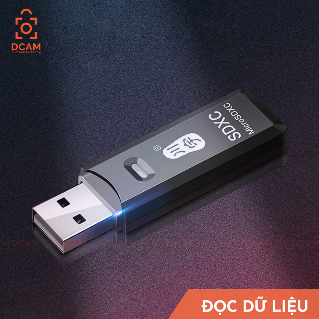 [Rẻ vô địch] ĐẦU ĐỌC THẺ SD, MICROSD GIÁ RẺ - Tốc độ tối đa 480 Mbps