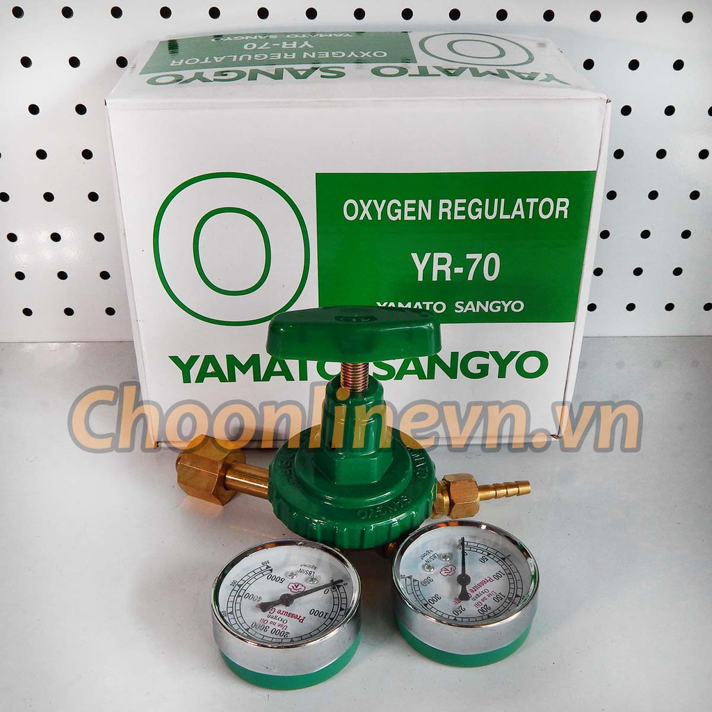 Đồng hồ gió (Oxy) Yamato 100% thau loại tốt