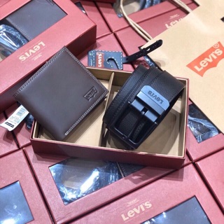 Set ví kèm thắt lưng nam levi’s