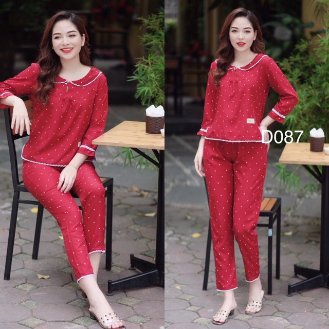 Đồ bộ mặc nhà nữ - Bộ đồ sau sinh - Mã D087