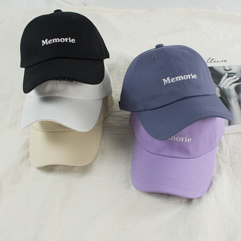 Mũ lưỡi trai ❤️ Nón kết thêu chữ 3 màu Phong cách Ulzzang form unisex nam nữ M05