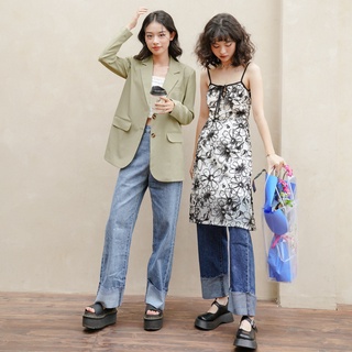 BLEUBIRD Áo khoác blazer vải sợi cotton BASIC BLAZER