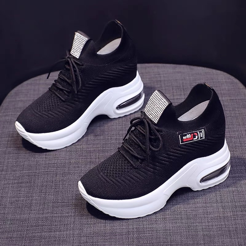 Giày thể thao đế độn nữ 9cm