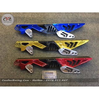 SIÊU RẺ - Cacte Nhôm - chắn xích - che sên - gắn cho mọi loại xe - Ex 135 , 150 , wave , dream , si , fu , winner v.v...