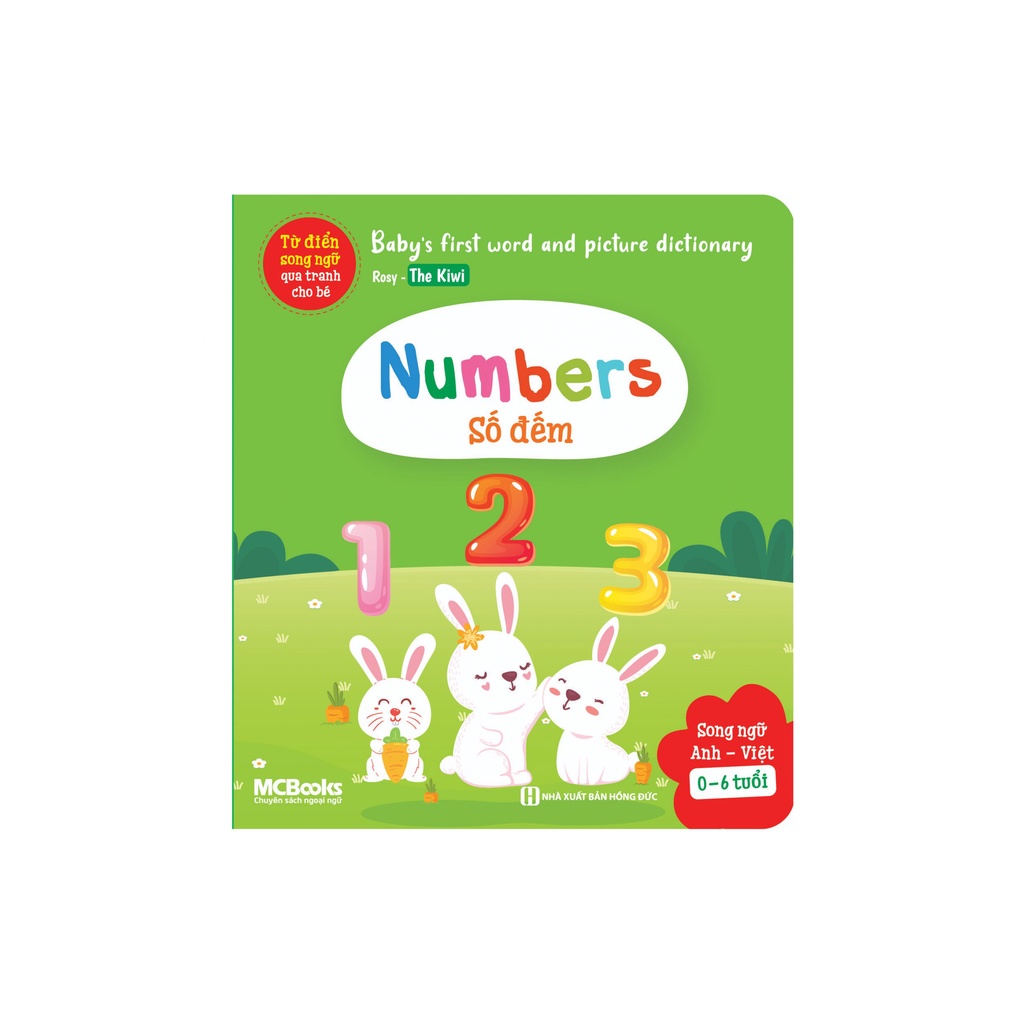 Sách - Từ điển song ngữ qua tranh cho bé - Baby’s first word and picture dictionary Cho bé từ 0 đến 6 tuổi Boxset 6 cuốn