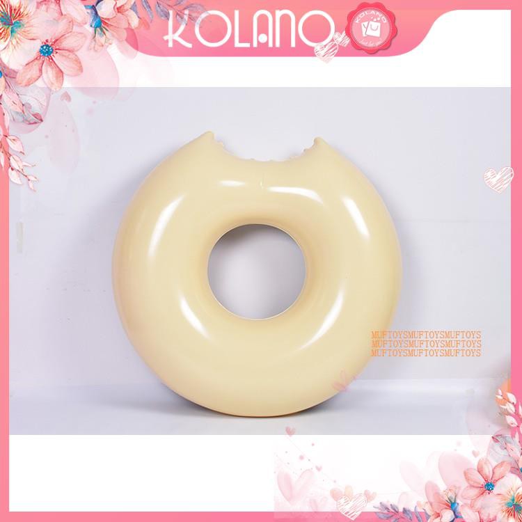 Phao bơi trẻ em KOLANO size 60 cm cho bé tập bơi an toàn hình bánh vòng Donut dễ thương SS-001301