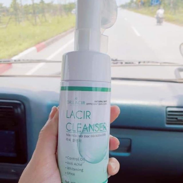 Sữa rửa mặt bạc hà kiềm dầu lamer dr lacir