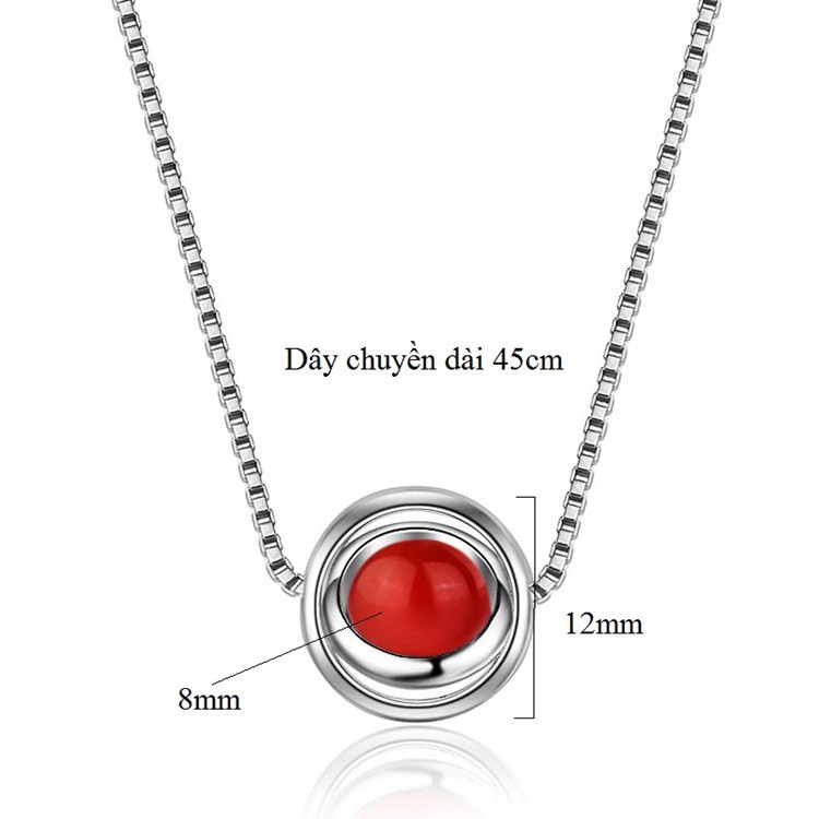 Dây chuyền bạc ý S925, xinh xắn giá rẻ - DC90