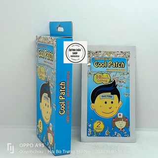 MIẾNG DÁN HẠ SỐT COOL PATCH HỘP 6 MIẾNG